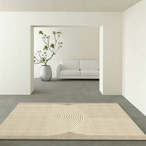 ラグ 120*160cm 夏用 おしゃれ 北欧 ジオメトリーライン 夏用ラグ ポリエステル 60*90cm 長方形 学習デスク リビングラグ カーペット カラー 水彩柄 柄 幾何学 抽象 線 水彩画