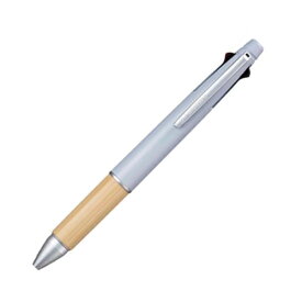 uni　ジェットストリーム　4&1　BAMBOO（バンブー）名入無料ペン軸に竹材を使用　4＆1　5機能ペン多機能筆記具　赤・黒・青・緑ボールペン+シャープペン　4+1　ジェットストリームインク搭載　名入れ無料　三菱鉛筆