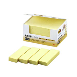 X[G |XgCbg |bvAbvӂ lߑւp GRmpbN 5001POP-Y CG[ KpfBXyT[FDS123BG-Y|XgECbg 75 mm×25 mm 100 20pbh3M 295-396