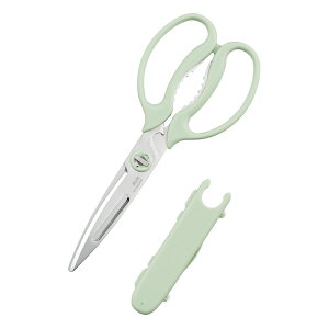 【ゆうパケット発送・送料込み】 プラス フィットカットカーブ 多機能料理はさみピスタチオグリーン/マッシュルームホワイト/ブラックあんしん分解設計 丸ごと水洗い可能 食洗機対応 は