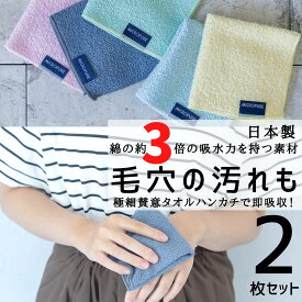 夏の滝汗にお困りなら！あの！あっちこっちふきんのTEIJINの超極細繊維ミクロスター?使用で凄い！2枚タオルハンカチ【ポスト投函便送料無料】ミクロピュア タオルハンカチ【ミクロピュア】【RCP】【メーカー取寄商品】【smtb-k】【w1】【日本製】