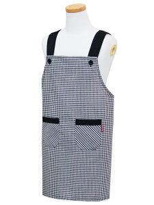【メール便送料無料!】【子供用エプロン】ギンガムチェック柄が可愛い!キッズエプロン【こども用 子ども用 kids ジュニアサイズ キッズサイズ 小学生サイズ 小さいサイズ エプロン通販