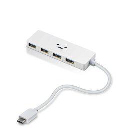 エレコム usbハブ USB3.1 Gen1 Type-C Aメス4ポート バスパワー