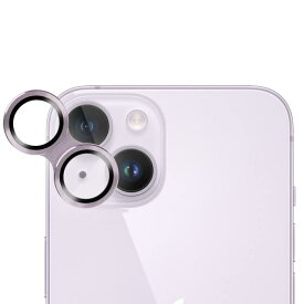 Kenko iPhone用アクセサリ スマートフォンレンズプロテクター for iPhone 14 強化ガラス&amp;カラーアルミニウムフレーム