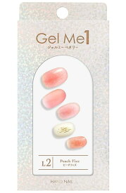 Gel me 1(ジェルミーワン) ジェルミーペタリー ジェルネイル 硬化タイプ L2ピーチフィズ Gel me 1