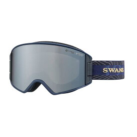 SWANS (スワンズ) 日本製 スキー スノーボード ゴーグル OUTBACK アウトバック 眼鏡対応 くもり止め プレミアムアンチフォグ搭載 男女兼用