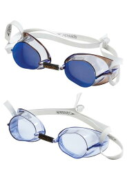 Speedo Swedish Swim Goggle 2-Pack, Blue, One Size
