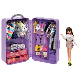 タカラトミー 『 リカちゃん #Licca #ウェアトランク 』 着せ替え お人形 おままごと おもちゃ 3歳以上 玩具安全基準合格 STマーク認証 Licca TAKARA TOMY