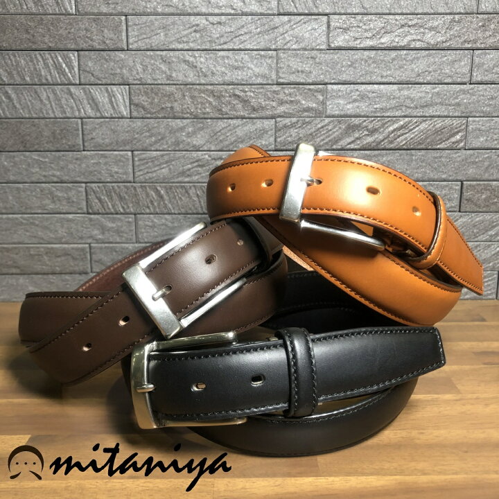 楽天市場 カジュアルイタリアンレザーベルト ベルト メンズ 日本製 国産 本革 牛革 送料無料 イタリーオイルレザー ブランド ビジネス ステッチ シンプル ３０ｍｍ スーツ ジーンズ 紳士 イタリア製革 おしゃれ フリーサイズ ブラック ブラウン 黒 茶 ギフト ベルト