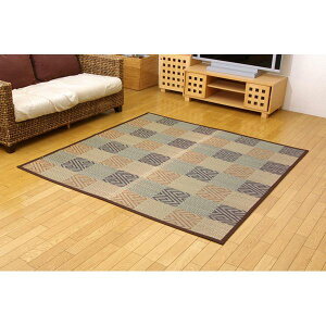 ���_�� ���� �Ԃ���/���O�}�b�g �u���E�� �]�ˊ�4.5�� ��261×261cm ���{�� �R�� �h�L ���� �ϋv�����Q �k���r���O�l���NG