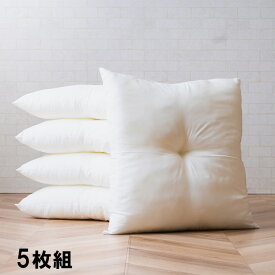 ヌードクッション 座布団 国産 座布団 銘仙判 日本製 約55×59cm 5枚組
