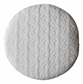 綿100％生地 イブル チェアパッド チェアカバー チェアクッション 円形直径35cm／正方形40cm角 クッション・座布団 クッションカバー