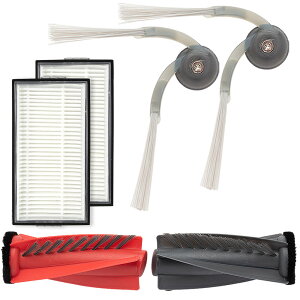 ���{���b�N Saros 10R / Saros 20 / Saros 20 Sonic / Qrevo Curv 2 Pro / Qrevo Edge 2 �p �T�C�h�u���VN2�A���C���u���VN�A�G�A�t�B���^�[K �����p�[�c 5�_�Z�b�g �݊��i