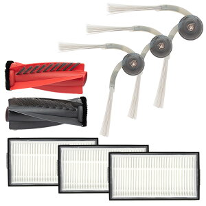 ���{���b�N Saros 10R / Saros 20 / Saros 20 Sonic / Qrevo Curv 2 Pro / Qrevo Edge 2 �p �T�C�h�u���VN2�A���C���u���VN�A�G�A�t�B���^�[K �����p�[�c 7�_�Z�b�g �݊��i