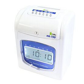 mita 電子タイムレコーダー MK-700 （タイムカード50枚付き） 【沖縄・離島 お届け不可】