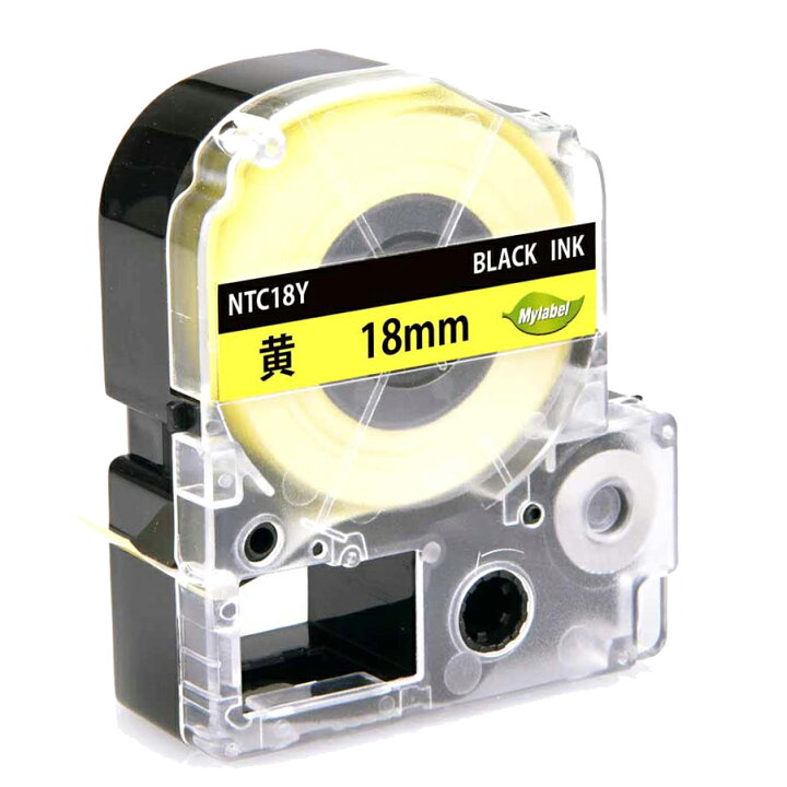 楽天市場】SC18Y 18mm 黄地黒文字 キングジム用 テプラPRO互換テープカートリッジ : mitashop 楽天市場】SC18Y 18mm 黄地黒文字 キングジム用 テプラPRO互換テープカートリッジ : mitashop