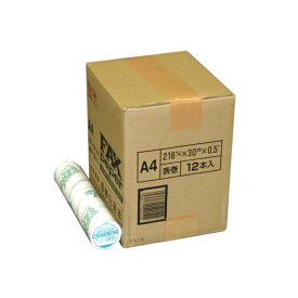 FAX用感熱ロール紙 【A4】 216×30×12.7（0.5インチ） 12本入 【沖縄・離島 お届け不可】