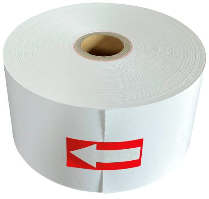 楽天市場】売機用ロール紙 紙幅60mm×100m×25.4mm (1インチ) 白紙 紙厚 