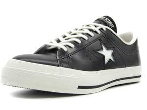 CONVERSE [�R���o�[�X �����X�^�[�W���p�� ���C�h�C���W���p��]�@ONE STAR J made in JAPAN�@BLK/WHT (32346511)