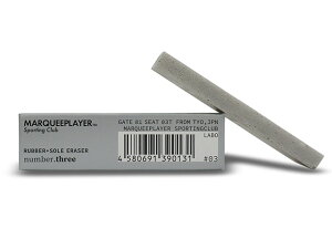 MARQUEE PLAYER [�}�[�L�[�v���C���[ ���o�[�v���X�\�[���C���C�U�[�i���o�[�X���[]�@RUBBER+SOLE ERASER NUMBER.THREE�@ (MARQUEE-PLAYER24)