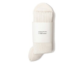 MARQUEE PLAYER [マーキープレイヤー ハイブリッドリブソックスハイ メイドインジャパン]　HYBRID RIB SOCKS HI "Made in JAPAN"　IVORY WHITE (MARQUEE-PLAYER32)