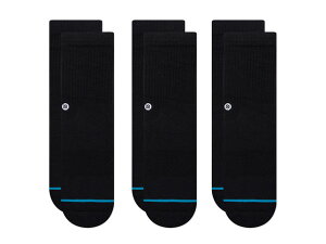 STANCE [�X�^���X �A�C�R��ST�L�b�Y3�p�b�N]�@ICON ST KIDS 3 PACK�@BLACK (K556A20ICO#BLK)