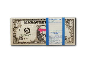 MARQUEE PLAYER [�}�[�L�[�v���C���[ �V���[�V�[�g 1�h�� ���C�h�C���W���p��]�@SHOE SHEET one dollar Made in JAPAN�@ (MARQUEE-PLAYER36)