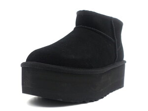 UGG [AO EBYNVbNEg~jvbgtH[]@W CLASSIC ULTRA MINI PLATFORM@BLACK (1135092-BLK)