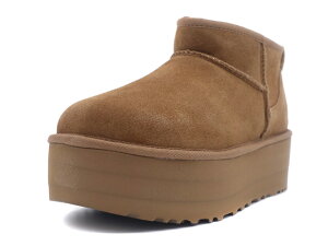UGG [AO EBYNVbNEg~jvbgtH[]@W CLASSIC ULTRA MINI PLATFORM@CHESTNUT (1135092-CHE)