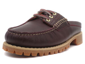 Timberland [eBo[h X[ACBu\[~[]@3 EYE VIBRAM SOLE MULE@BURGUNDY (A6ETDEIW)