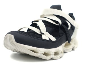 MIZUNO [~Ym EG[uvtFV[Xgbv]@WAVE PROPHECY STRAP@BLACK/WHITE (D1GA251901)