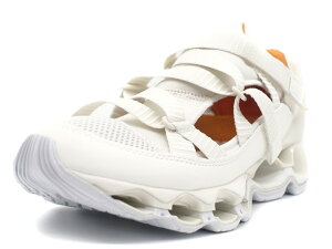 MIZUNO [~Ym EG[uvtFV[Xgbv]@WAVE PROPHECY STRAP@OFF WHITE/CAMEL (D1GA251902)