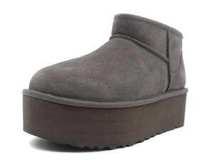 UGG [AO EBYNVbN~jvbgtH[]@W CLASSIC ULTRA MINI PLATFORM@CHARCOAL (1135092-CHRC)