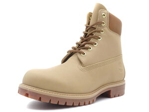 Timberland [eBo[h 6C`v~A[XAbvEH[^[v[tu[c]@6IN PREMIUM LACE UP WATERPROOF BOOTS@MEDIUM BEIGE (A2P6W-EN2)