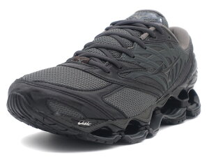 MIZUNO [~Ym EG[uvtFV[CtX^C]@WAVE PROPHECY LS@GREY/BLACK/DARK GREY (D1GA333705)
