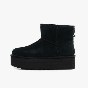 UGG [�A�O �E�B�����Y�N���V�b�N�~�j�v���b�g�t�H�[��]�@W CLASSIC MINI PLATFORM�@BLACK (1134991-BLK)