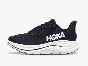 HOKA [�z�J �E�B�����Y�N���t�g��10]�@W CLIFTON 10�@BLACK/WHITE (1162031-BWHT)
