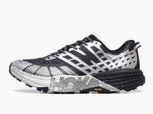 HOKA [�z�J �X�s�[�h�S�[�g 2 TS �X�e���X/�e�b�N�R���N�V����]�@SPEEDGOAT 2 TS STEALTH/TECH COLLECTION�@BLACK/STARDUST (1171910-BKSTR)