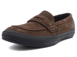 CONVERSE [Ro[X I[X^[RC[t@[XEF[h]@ALL STAR COIN LOAFER SU@DARK BROWN/BLACK (31316670)