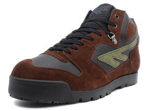 HI-TEC [nCebN VGCg[Ah[ ChCWp [Ah[N[WO]@SIERRA LITE MOANDMO "Made in JAPAN" "MOANDMO CLOTHING"@DARK BROWN/BLACK/OLIVE (53240539)