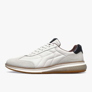 COLE HAAN GRANDPRO TOUCHLINE ENERGYWEAVE IVORY/SILVER BIRCH SUEDE/IVORY (C43074)