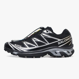 SALOMON [�T������ �G�b�N�X�e�B�[�V�b�N�X�W�[�e�B�[�G�b�N�X �S�A�e�b�N�X]�@XT-6 GTX GORE-TEX�@BLACK/BLACK/FTW SILVER (L47450600)