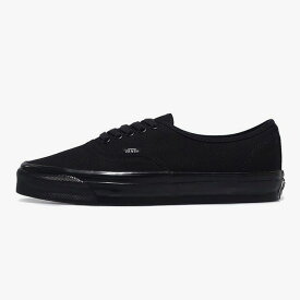 VANS [ヴァンズ オーセンティックリイシュー44 ヴァンズプレミアム]　AUTHENTIC REISSUE 44 "VANS PREMIUM"　BLACK/BLACK (VN0007QZBKA)