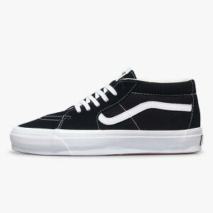 VANS [���@���Y �X�P�[�g�~�b�h���C�V���[83 ���@���Y�v���~�A��]�@SK8-MID REISSUE 83 VANS PREMIUM�@LX BLACK/WHITE (VN000CQQBA2)