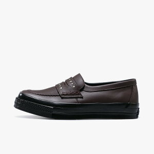 CONVERSE [�R���o�[�X �I�[���X�^�[ �X�N�G�A�g�E ���[�t�@�[ SA]�@ALL STAR SQUARETOE LOAFER SA�@DARK BROWN (31318481)