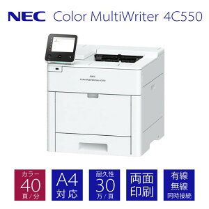 �y�V�i�E�݌Ɂ��z NEC A4�J���[�y�[�W�v�����^ Color MultiWriter 4C550 (PR-L4C550) �y���������I�i����A���������j�z