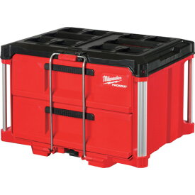 【東証上場の安心企業】【新品】48-22-8442　●ミルウォーキー PACKOUT 引き出し収納 2段【送料無料!（北海道・沖縄・離島配送不可）】