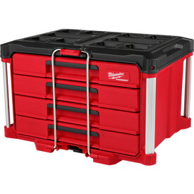 【東証上場の安心企業】【新品・在庫】48-22-8444 ●ミルウォーキー PACKOUT 引き出し収納 4段 【送料無料!（北海道・沖縄・離島配送不可）】