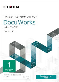 【宅急便発送】【正規品・在庫即納】DocuWorks 9.1 ライセンス認証版 (トレイ 2同梱) / 1ライセンス　(SDWL651A)【送料無料（沖縄・離島は除く）】