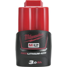 【新品/在庫】M12B3JP　●ミルウォーキー M12 3.0AHバッテリー【送料無料!（沖縄・離島配送不可）】